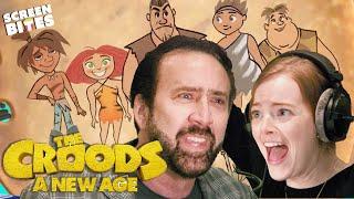 Behind The Scenes With THE CROODS: A NEW AGE Cast | Screen Bites