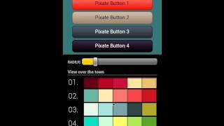 Pixate Button Demo on Android