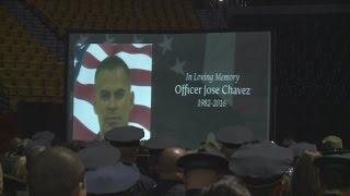 Officer Jose Chavez funeral services