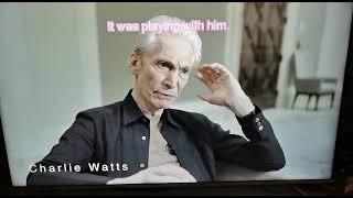 Charlie Watts last interview talking about Darryl Jones