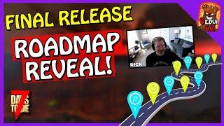 ROADMAP Reveal! The Fun Pimps Speak! 7 Days To Die Alpha 21 @Vedui42