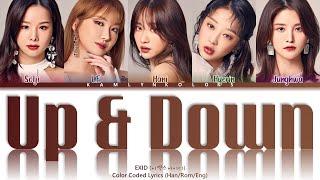 EXID (이엑스아이디) 'Up & Down (위아래)' (Color Coded Lyrics Han|Rom|Eng)