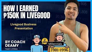 How I earned Php150,000 in LIVEGOOD? Livegood Business Presentation.