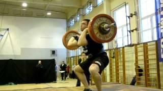 Henri-Sten Saarepera 132kg (291.01lbs) Clean&Jerk