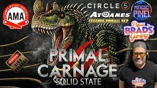 Primal Carnage Solid State Pinball Pack Brings Savage Fun to AtGames!