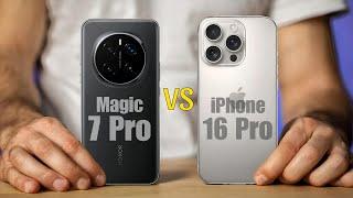 Honor Magic 7 Pro Vs iPhone 16 Pro