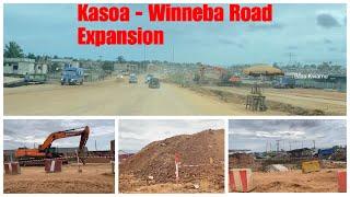 Current State Of The Kasoa - Winneba Road Expansion