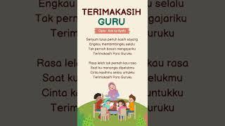 TERIMAKASIH GURU - AJI SYAFA OFFICIAL