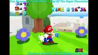 Super Mario 64 Rom Hacks: My Single Star Speedrun Compilation 2018