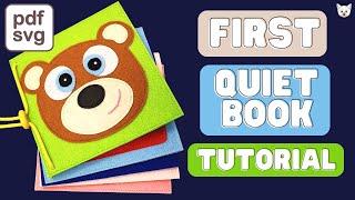 Sensory Quiet Book Full Tutorial with Patterns