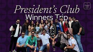 The President's Club winners Trip | Collabera GTC