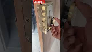 The Real Security Europa HEXABOLT Lock SiX Times Stronger #europa #door #lock  fitting#shortvideo