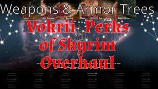 Skyrim SE/AE Mod Deep Dive | Vokrii (Perk overhaul) | Part 2 - Weapon & Armor Trees