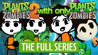 Beating Plants vs. Zombies 2 WITH ONLY Plants vs. Zombies 1 Plants - THE FULL SERIES