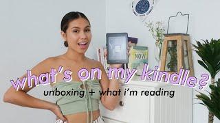 WHAT'S ON MY KINDLE 2020 | unboxing + what i'm reading