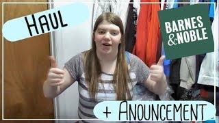 Barnes and Noble and Thrift Store Haul + Announcement OLD | Tiffany Louann