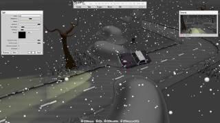 Speed Building: Snow Scene  Muvizu Howto