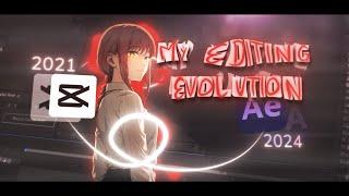 My Editing Evolution || 2021-24