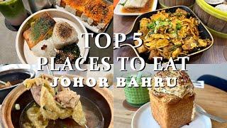 Top 5 Must Try Food in Johor Bahru (2024)