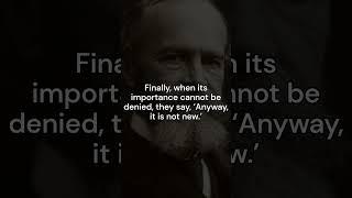 It is not new by William James #life #quotes