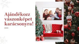 Karácsonyi ajándékötletek | Vászonkép Nyomda