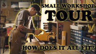 Small Workshop Tour - MAXIMISE your space