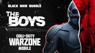 THE BOYS BLACK NOIR BUNDLE IN WARZONE MOBILE