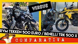 COMPARATIVA RVM 500 EURO VS. BENELLI TRK 500 X.