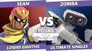 Pound 2022 Top 8 - Sean (Captain Falcon) Vs. Zomba (ROB) SSBU Smash Ultimate Tournament