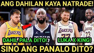 ANG TUNAY NA RASON KAYA NANGYARI ANG TRADE NINA LUKA DONCIC AT ANTHONY DAVIS