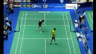 Badminton World Championship 2006 Chen Hong vs Peter Gade