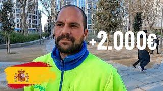 CUANTO GANAN LAS PERSONAS EN ESPAÑA ¿alcanza para vivir?