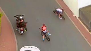 Marc Hirschi Crashes At Eschborn-Frankfurt