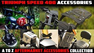 Triumph Speed 400 Accessories || Triumph Speed 400 After Market Accessories || Rider Machine