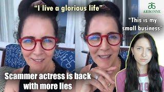 MLM leader being completely out of touch | MLM scammer actress is back | #antimlm #arbonne