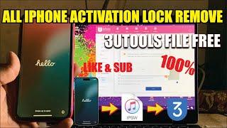 All iPhone Bypass Activation Lock on 3Utools Free | Remove iCloud | iBypass