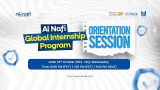 LIVE - Global Internship Program | Orientation Session - Batch 1