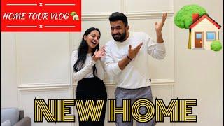 HOME TOUR VLOG NEW HOME  | THE ABNORMAL COUPLE | AANDU CHHOTE |