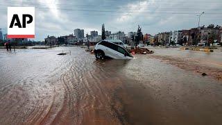 Floods hit southwestern Turkey, leaving at least 1 dead