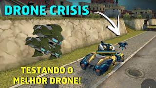 Playing with the BEST DRONE of the Game «CRISIS» - Tanki Online