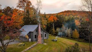 [KAB-IN] Tour - A Woodstock Vermont Modern Log Cabin Getaway