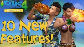 The Sims 4 Island Living: 10 NEW FEATURES You Might Not Know