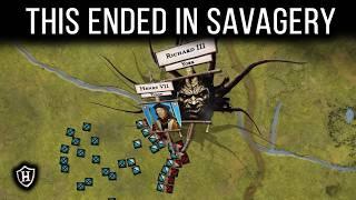 Battle of Bosworth, 1485 - Fall of the Last King and a dynasty that ruled for 331 years!