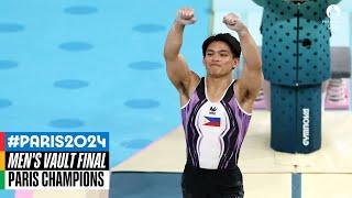  A second GOLD for Carlos Yulo  - Men's Vault Final | Paris Champions