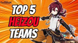 Destroy Everything With These Top 5 Best Heizou Teams | Genshin Impact 2.8