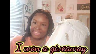 I Won Sissy Esters Giveaway