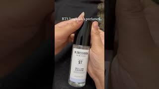 BTS jungkook’s perfume from w.dressroom in 97 April cotton️#jk #rm #jin #jhope #suga #v #jimin #bts