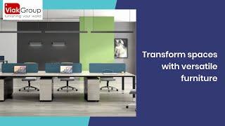 Upgrade Your Workspace with Stylish Office Furniture! || Viak Group