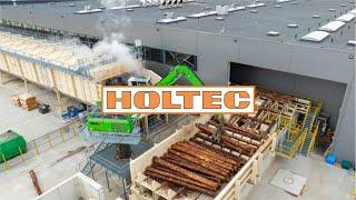 Holtec - VMG Group Litauen - Lösung Rundholzaufbereitung LVL / Log processing solutions for LVL