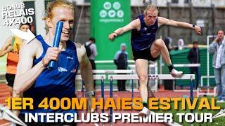 400M Haies - 1er tour des interclubs - L'heure de la rentrée a sonné !